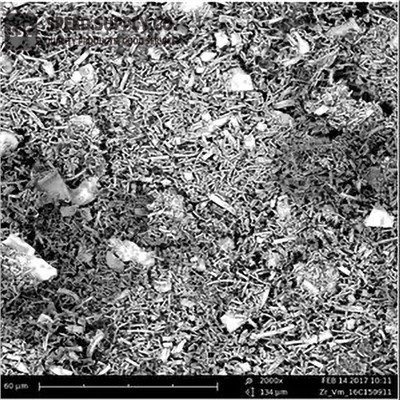 Cirkónium-oxid őrölt nanoszálak