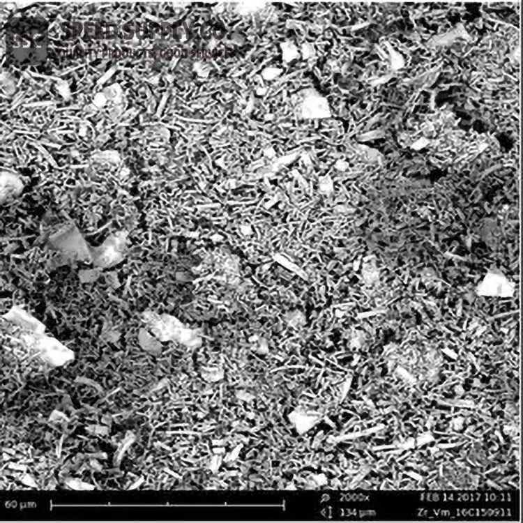 Cirkónium-oxid őrölt nanoszálak